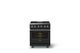 Viking® 5 Series 30" Antique Bronze Pro Style Dual Fuel (NG) Range with Polished Chrome Trim-3