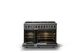 Viking® 7 Series 48" Damascus Gray Pro Style Dual Fuel Range-1