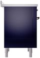 Ilve® Nostalgie II Series 36" Blue Pro Style Induction Range-4