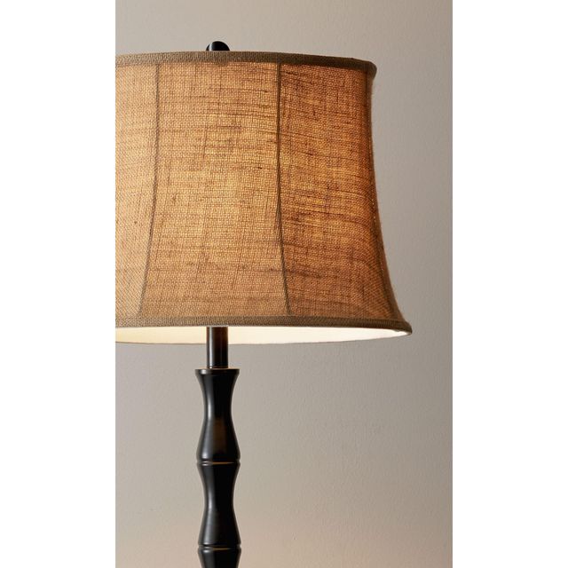 Adesso® Stratton Black Floor Lamp-2
