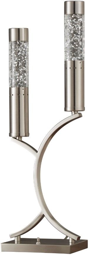 Homelegance® Annalina Satin Nickel Table Lamp-0