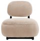 Coaster® Duffie Brown Upholstered Armless Accent Chair-0