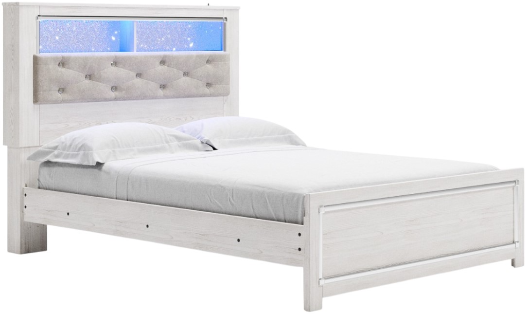 Signature Design by Ashley Altyra Panel Bookcase Bed - Thumbnail 5