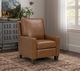 BarcaLounger® Fairview Oregan Oak Leather Manual Recliner-2