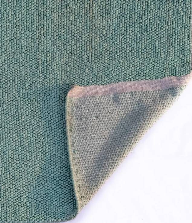 KAS Rugs Pave Turquoise Cornerstone 5'x8' Area Rug-1