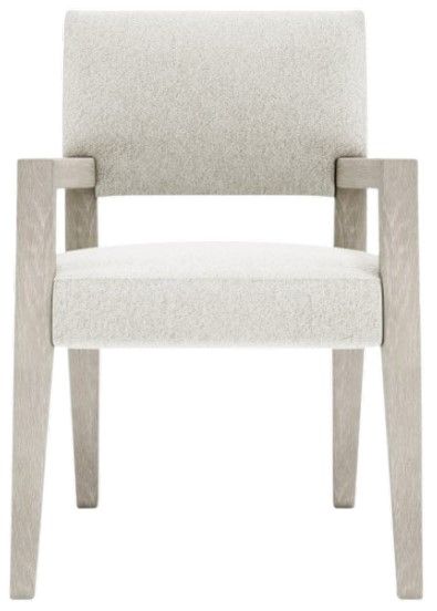 Bernhardt Tempo Larza/White Arm Chair-2