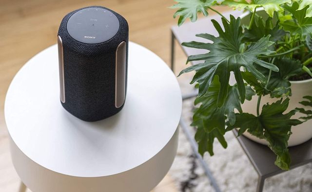 Sony® Black 360 Reality Audio Wireless Speaker-4