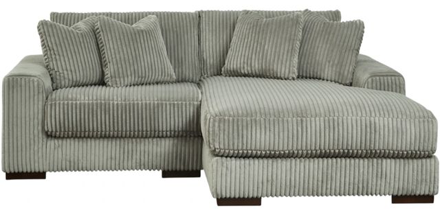 Signature Design by Ashley® Lindyn 2-Piece Fog Right-Arm Facing Sectional and Chaise-0