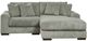 Signature Design by Ashley® Lindyn 2-Piece Fog Right-Arm Facing Sectional and Chaise-0