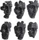 Uttermost® 6-Piece Gray Self-Portrait Wall Decor Set-3