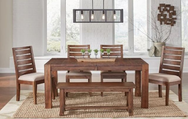 A-America® Anacortes Dark Taupe Dining Table-3