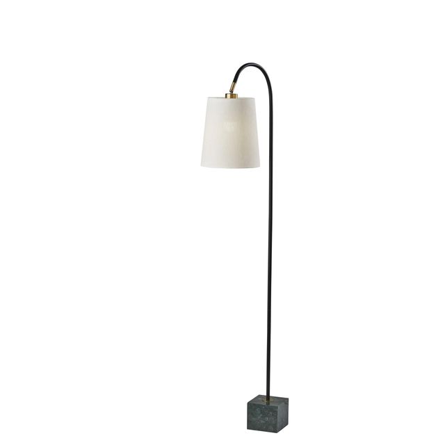 Adesso® Hanover Black Floor Lamp-0