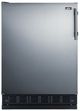 Summit® 4.9 Cu. Ft. Stainless Steel Under The Counter Refrigerator -2