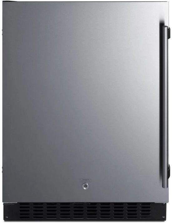 Summit® 3.1 Cu. Ft. Stainless Steel Under The Counter Refrigerator -0