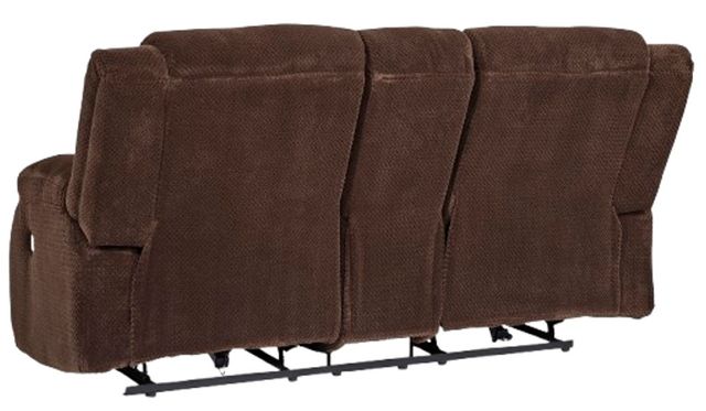 Signature Design by Ashley® Greely Bend Chocolate Power Reclining Loveseat-2