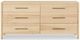 Bassett® Furniture BenchMade Parkway Lucent 6-Drawer Dresser-1