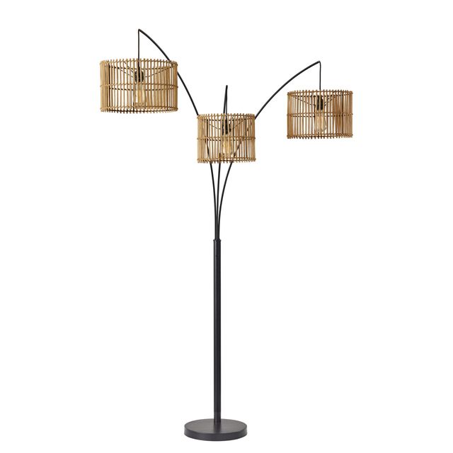 Adesso® Cabana Dark Bronze Arc Lamp-0