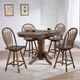 Liberty Furniture Carolina Crossing 5-Piece Antique Honey Trestle Dining Set-2