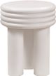 TOV Furniture Delta Ivory Concrete Side Table-2