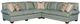 King Hickory Customizable Highland Park 3-Piece Fabric Sectional -0