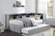 Homelegance® Orion Gray Youth Twin Bookcase Corner Bed with Trundle-1