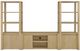 Coaster® Laurelton 3-Piece Light Oak Entertainment Center-0