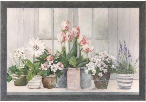 Stylecraft Brown/Green/Light Blue/Light Red/Off-White/Purple/White Wall Art-0