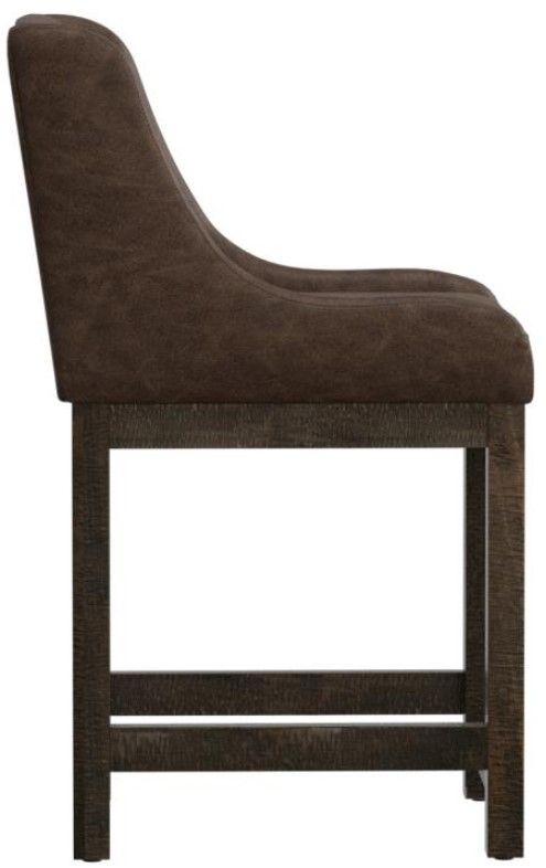 International Furniture Direct Seating Brown Bar Stool-3
