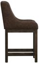 International Furniture Direct Seating Brown Bar Stool-3