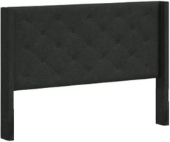 Rize Home Carrington Charcoal Gray Queen Upholstered Headboard