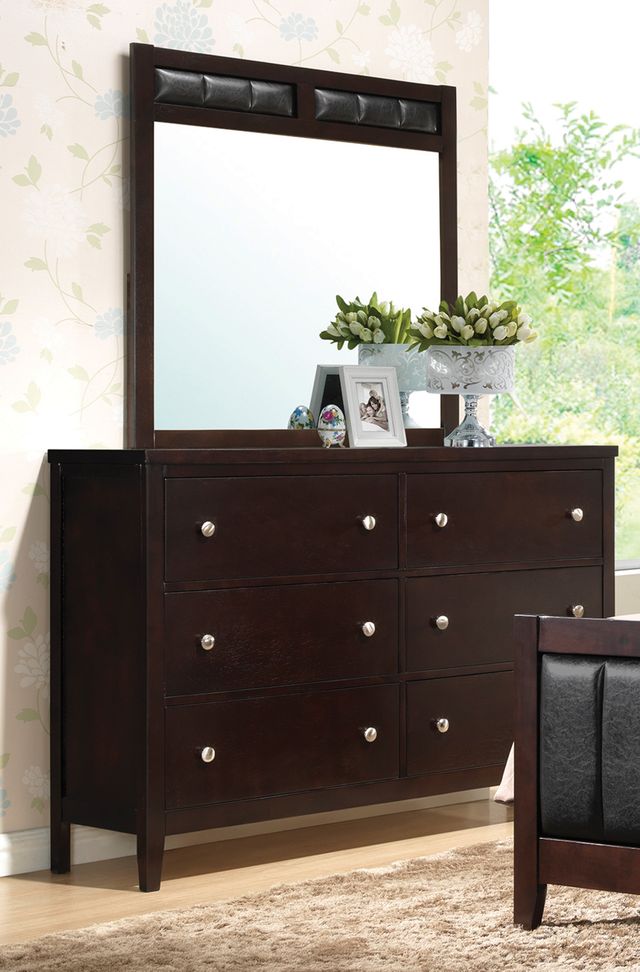 Coaster® Carlton 4-Piece Cappuccino King Bedroom Set-3