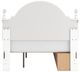 Signature Design by Ashley® Maylilly White Youth Full Upholstered Storage Panel Bed-4
