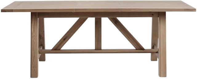 Classic Home Marla Amber Toast Extendable Dining Table-3