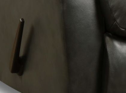 Homestretch Dark Gray Swivel Glider Recliner-1