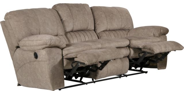 Catnapper® Reyes Portabella Lay Flat Reclining Sofa-3