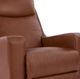 La-Z-Boy® Emmons Oak Leather Power Rocking Recliner with Headrest and Lumbar-3