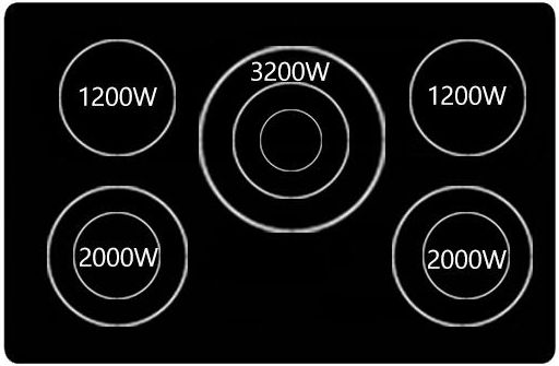 Viking® Professional Series 30" Stainless Steel/Black Glass Electric Cooktop-1