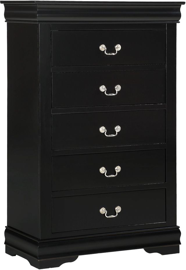 Crown Mark Louis Philip Black 48" Chest-0