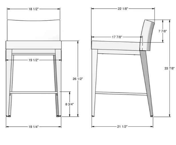 Amisco Customizable Ethan Plus Counter Stool-2