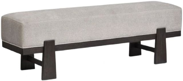Magnussen Home® Tauren Coffee Bean Brown/Beige Bench-0