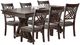 Steve Silver Co. Adrian 7-Piece Espresso Dining Table Set-0