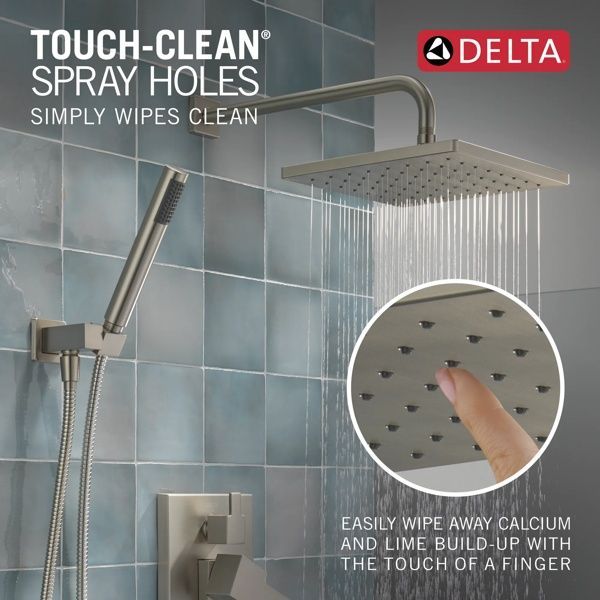 Delta Modern Monitor® 14 Series Spotshield Brushed Nickel Shower with Raincan and Hand Shower-1