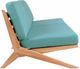 Meridian Furniture Tahiti Sea Blue Fabric Outdoor Sofa-2