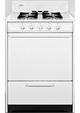 Summit® 24" White Freestanding Gas Range-0