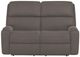 Flexsteel® Rio Dark Stone Manual Reclining Loveseat-1