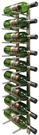 Vinotemp® Epicureanist 9 Bottle Stainless Steel Peg Wine Rack -4