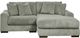 Signature Design by Ashley® Lindyn 2-Piece Fog Right-Arm Facing Sectional and Chaise-0