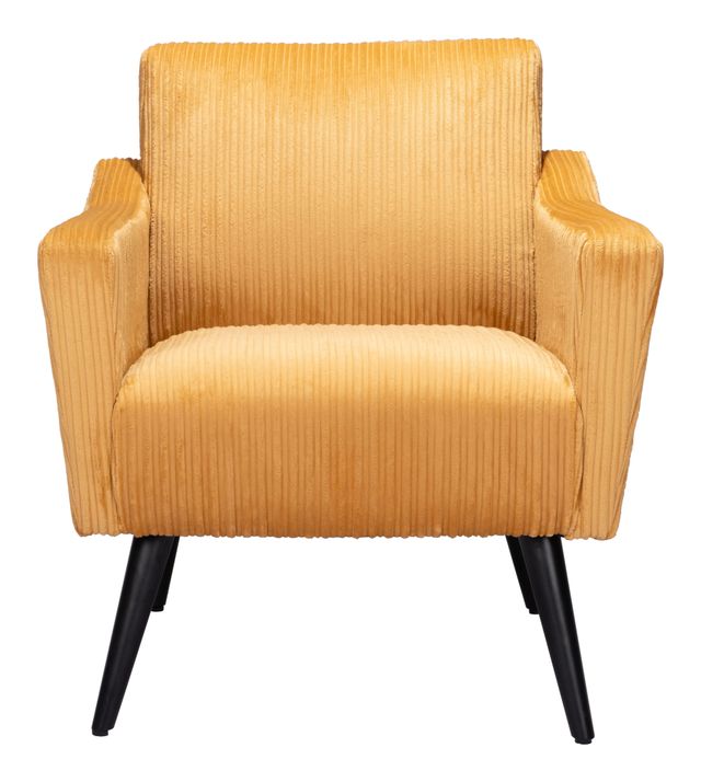 Zuo® Modern Bastille Yellow Accent Chair-0