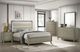 Furniture of America® Rainier 4-Piece Gray Upholstered Queen Bedroom Set-0