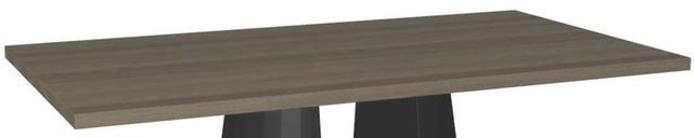 Amisco Customizable Gemma Solid Ash 72" Rectangular Dining Table-1